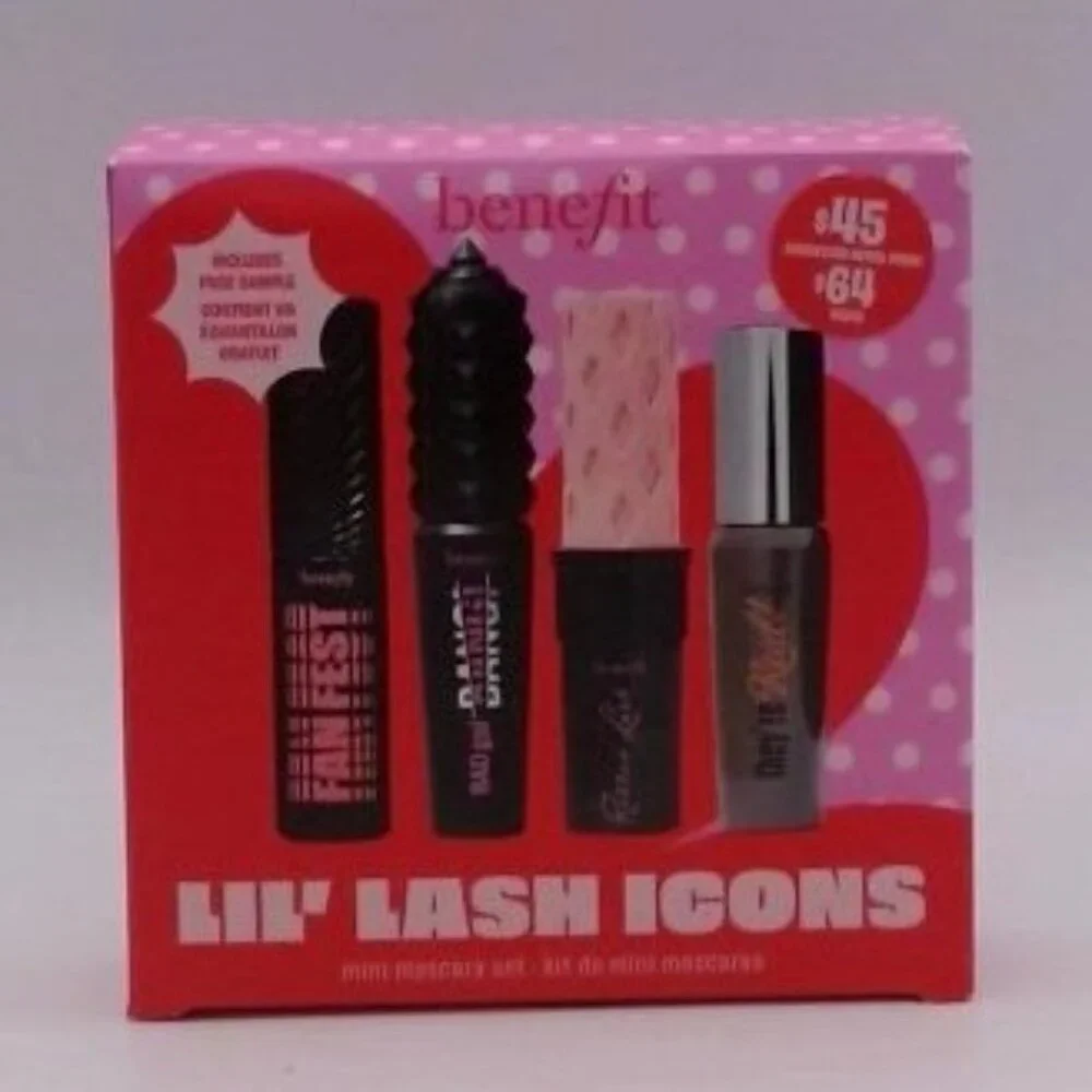 Benefit Cosmetics Lil Lash Icons US 2025 Mascara Minis Set, BNIB